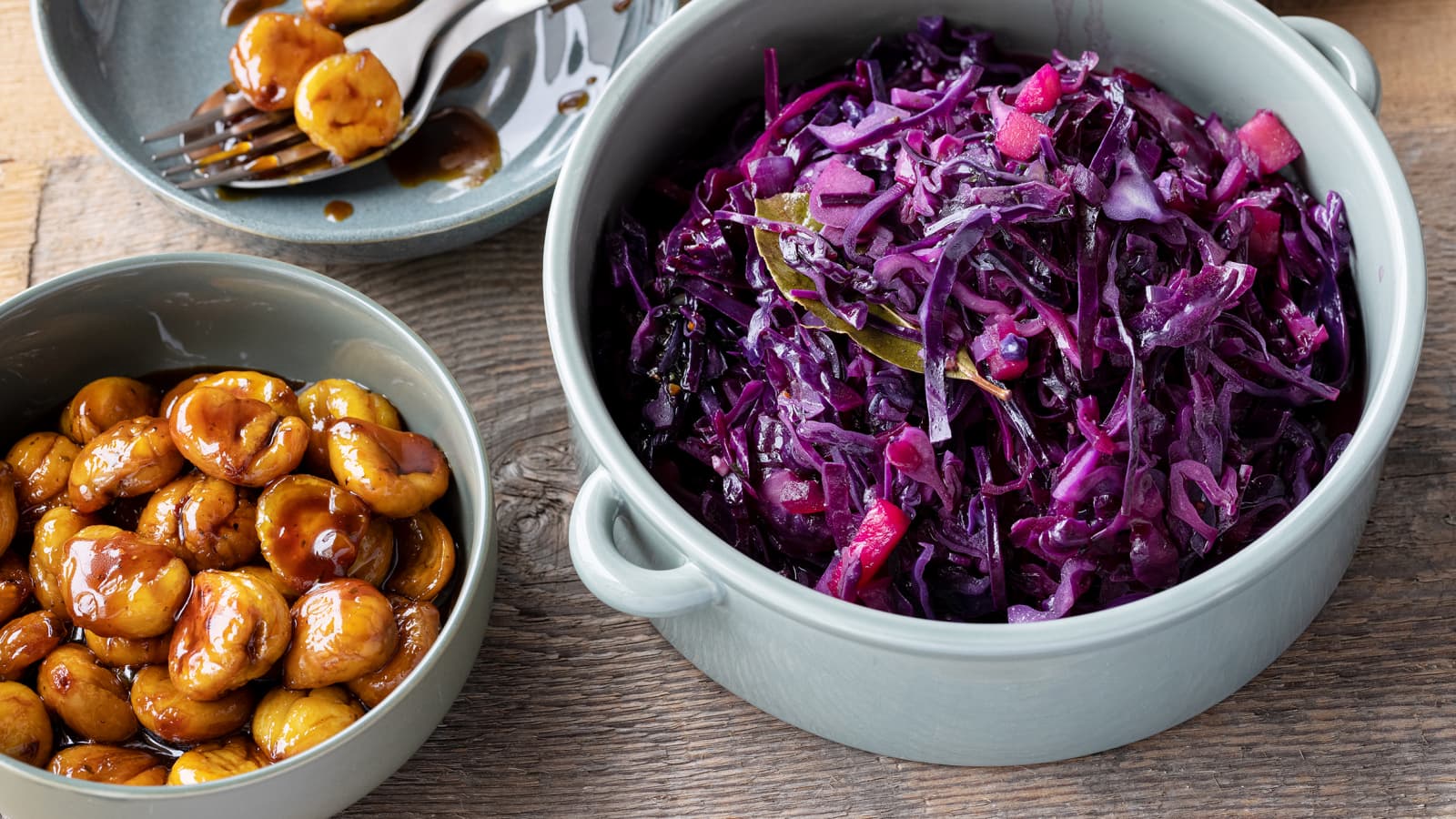 Chou rouge et marrons - Recette | Swissmilk