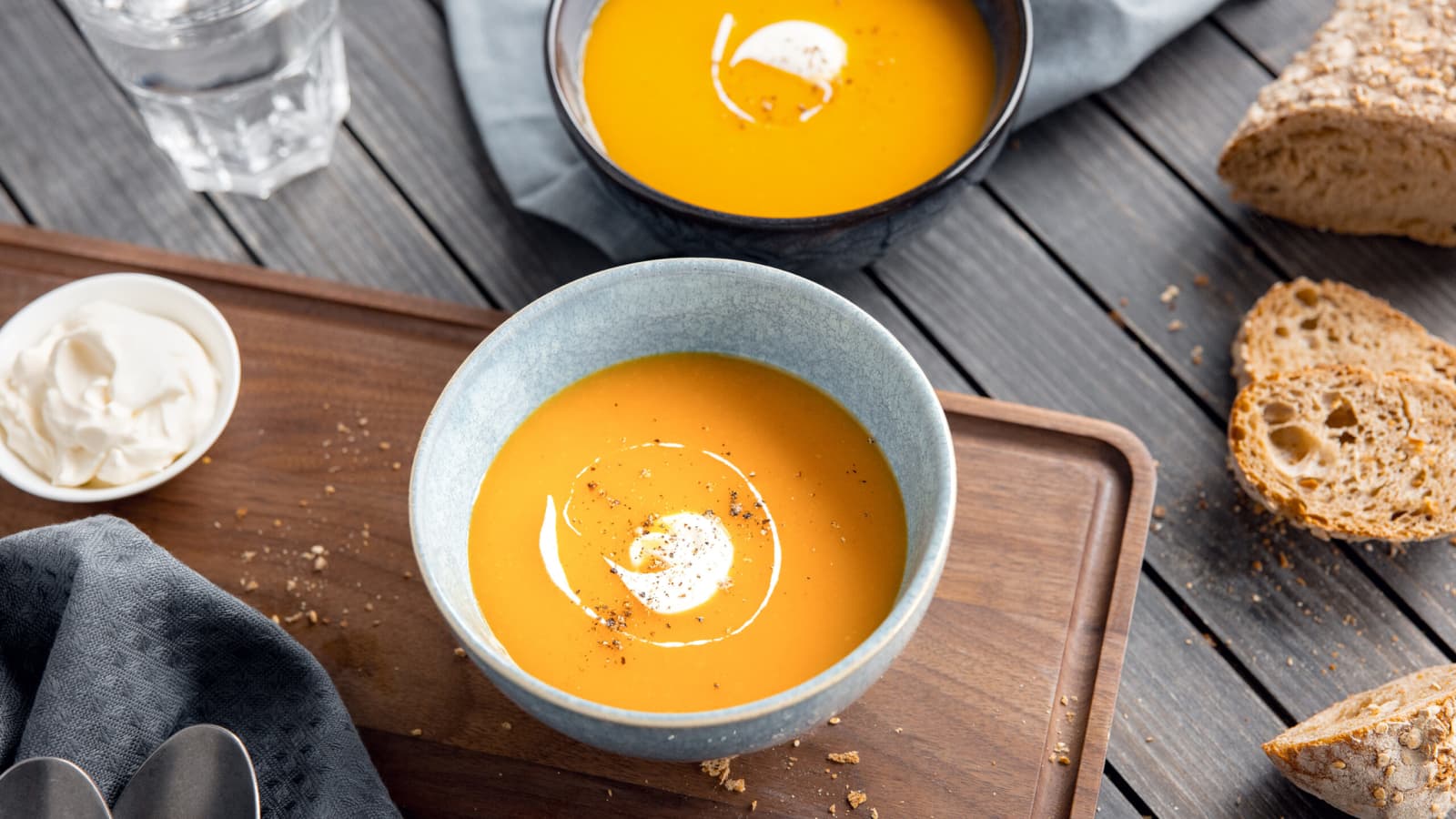 RüebliIngwerSuppe Rezept Swissmilk