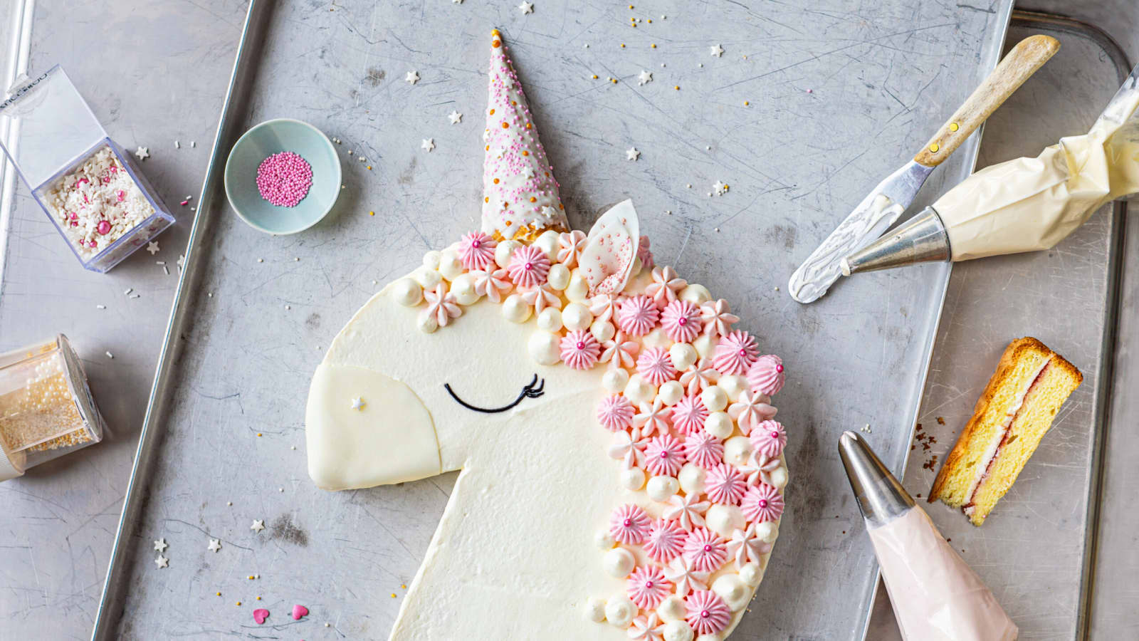 Gâteau licorne - Recette | Swissmilk