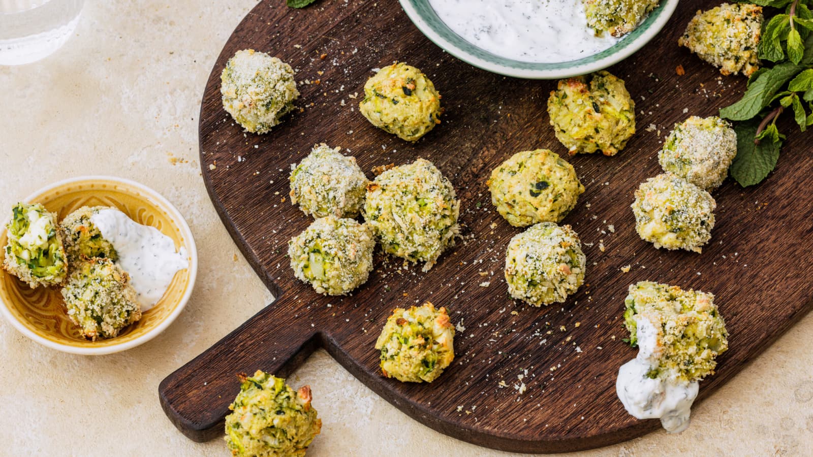 Zucchini-Bällchen - Rezept | Swissmilk