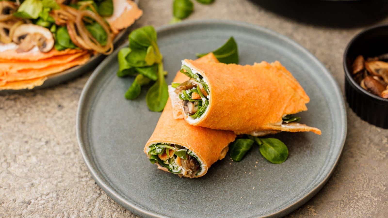 Protein-Wraps mit Linsen (glutenfrei) - Rezept | Swissmilk