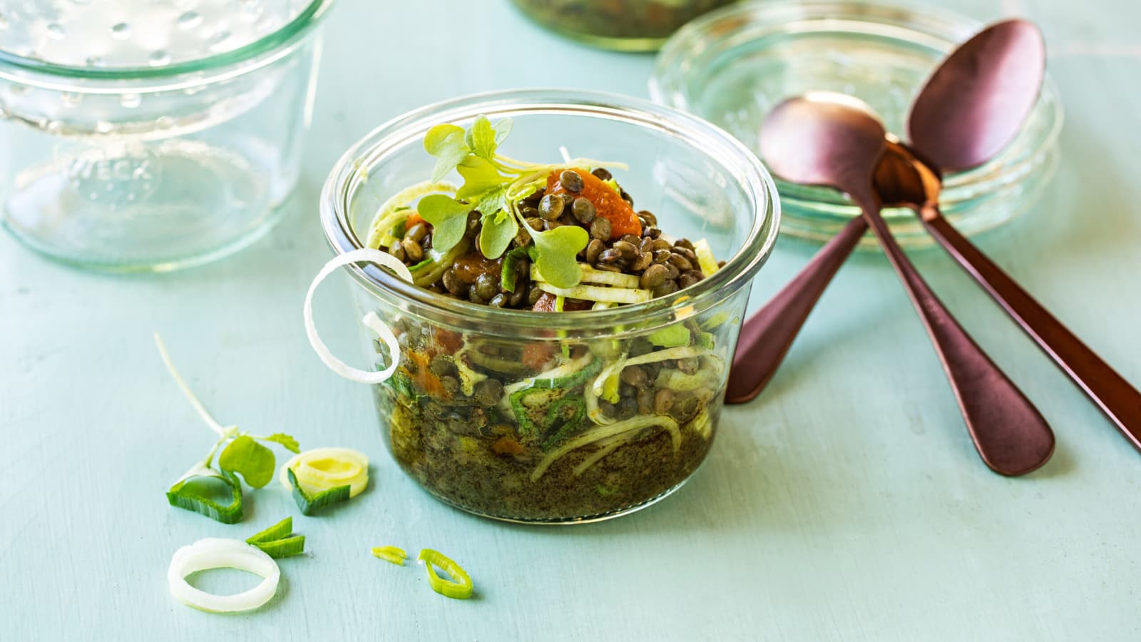 Linsensalat an Aprikosen-Dressing - Rezept | Swissmilk