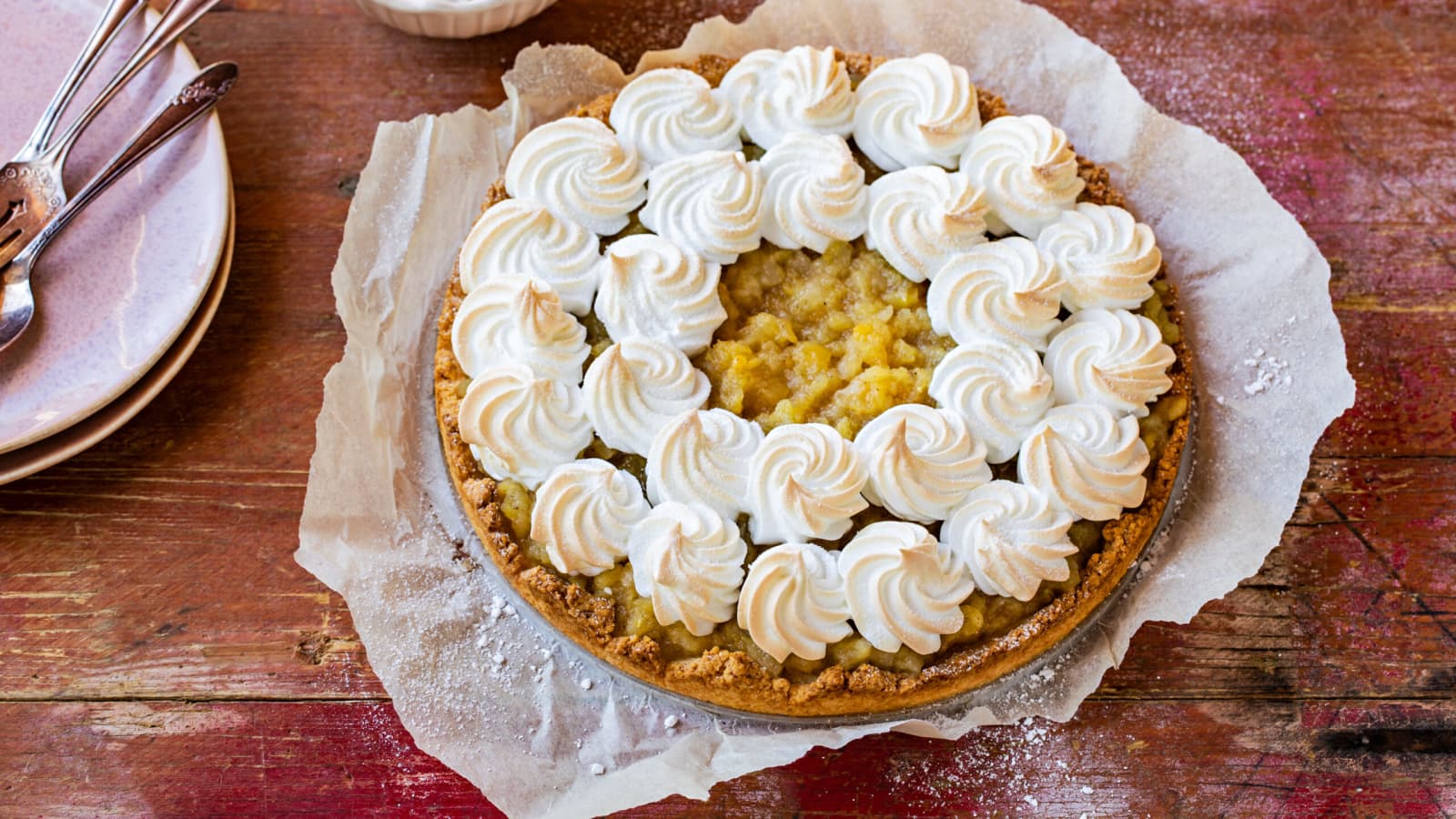 Apfelwähe mit Meringue - Rezept | Swissmilk