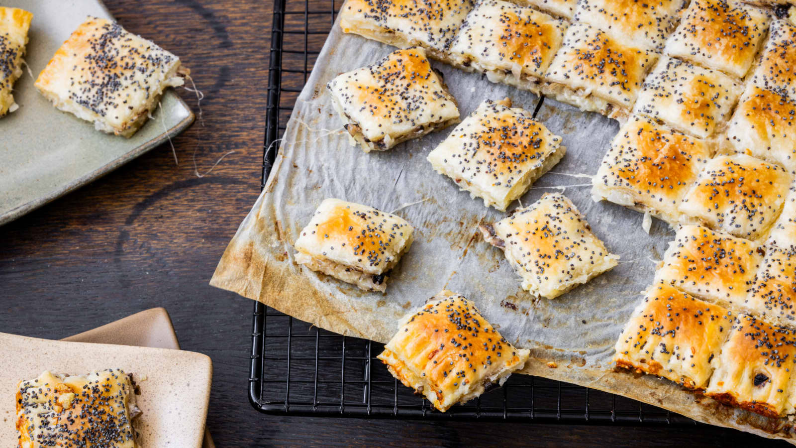 Blätterteig-Gebäck mit Käse- und Pilzfüllung - Rezept | Swissmilk
