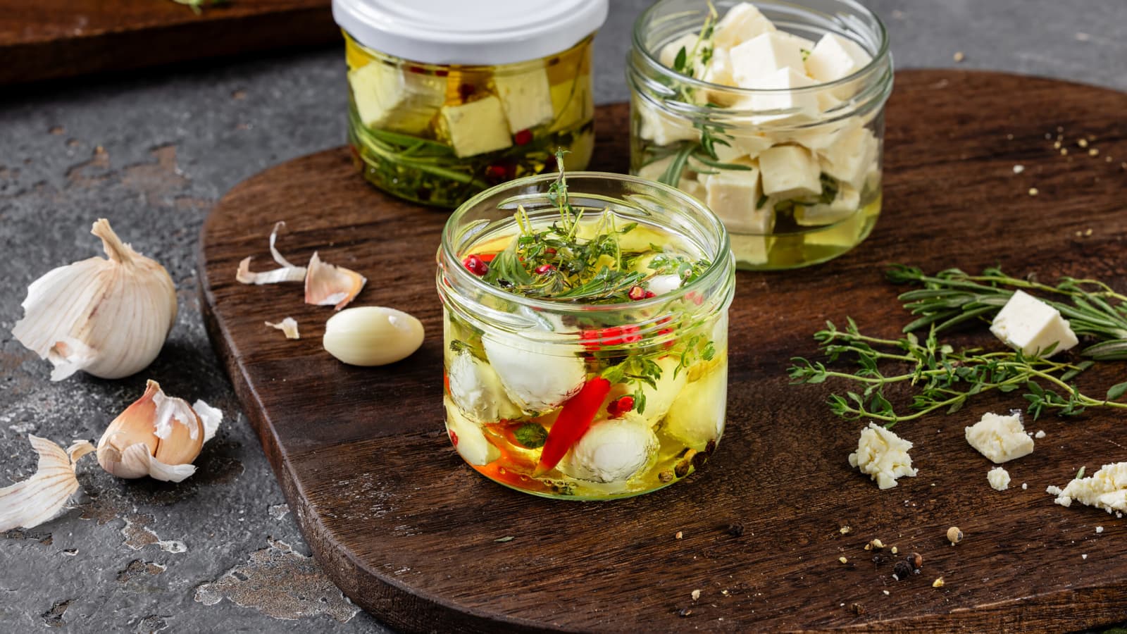 Eingelegter Feta und Mozzarella - Rezept | Swissmilk