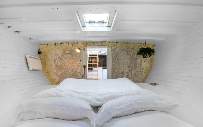 Special Amsterdam experience lets guests sleep on boats in Noord. Image for Table Sage