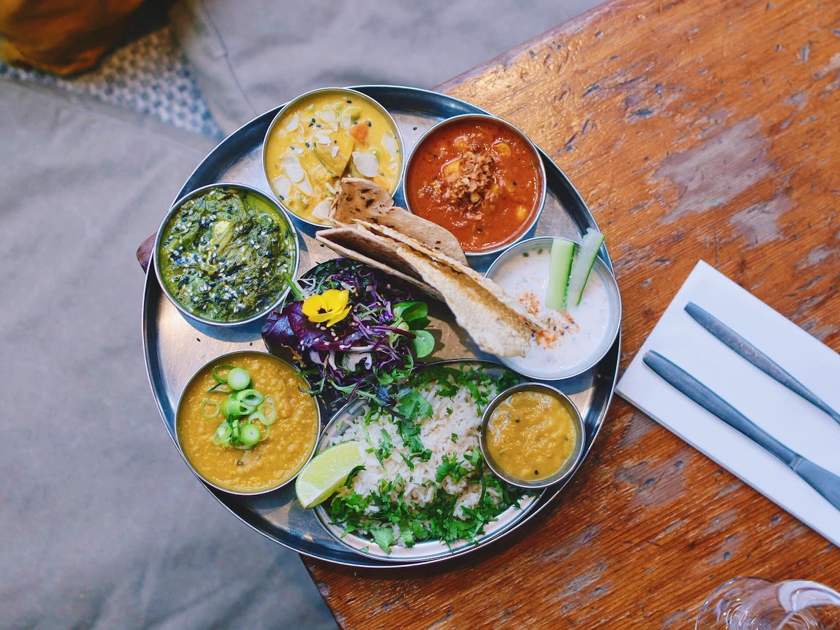 Historic Amsterdam Indian restaurant Golden Temple serves colorful dish of ethnic foods