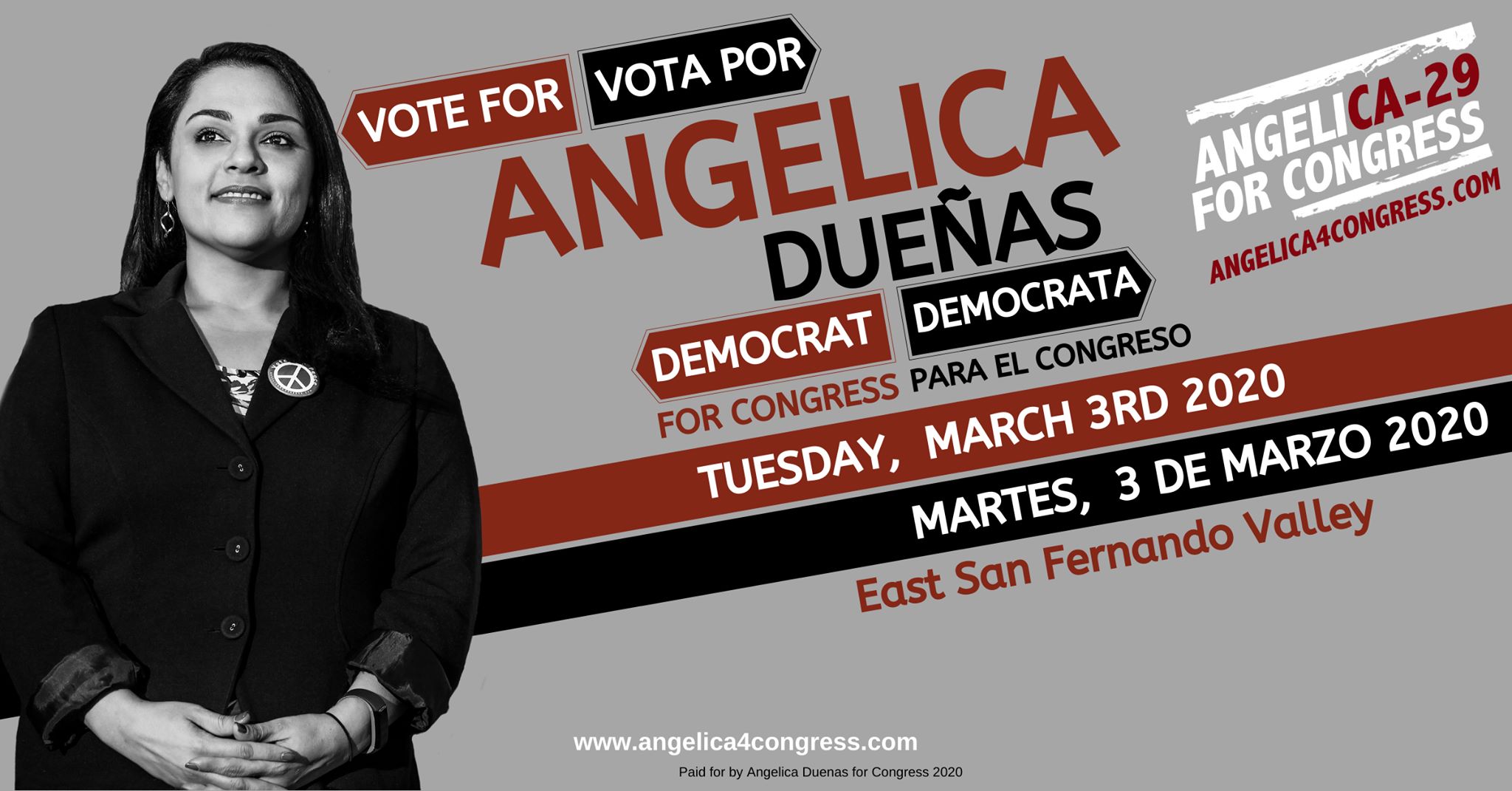 Vote For Angelica Dueñas