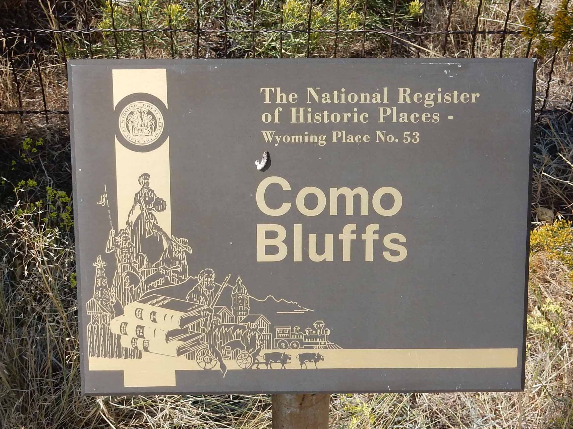 como bluff fossil cabin museum