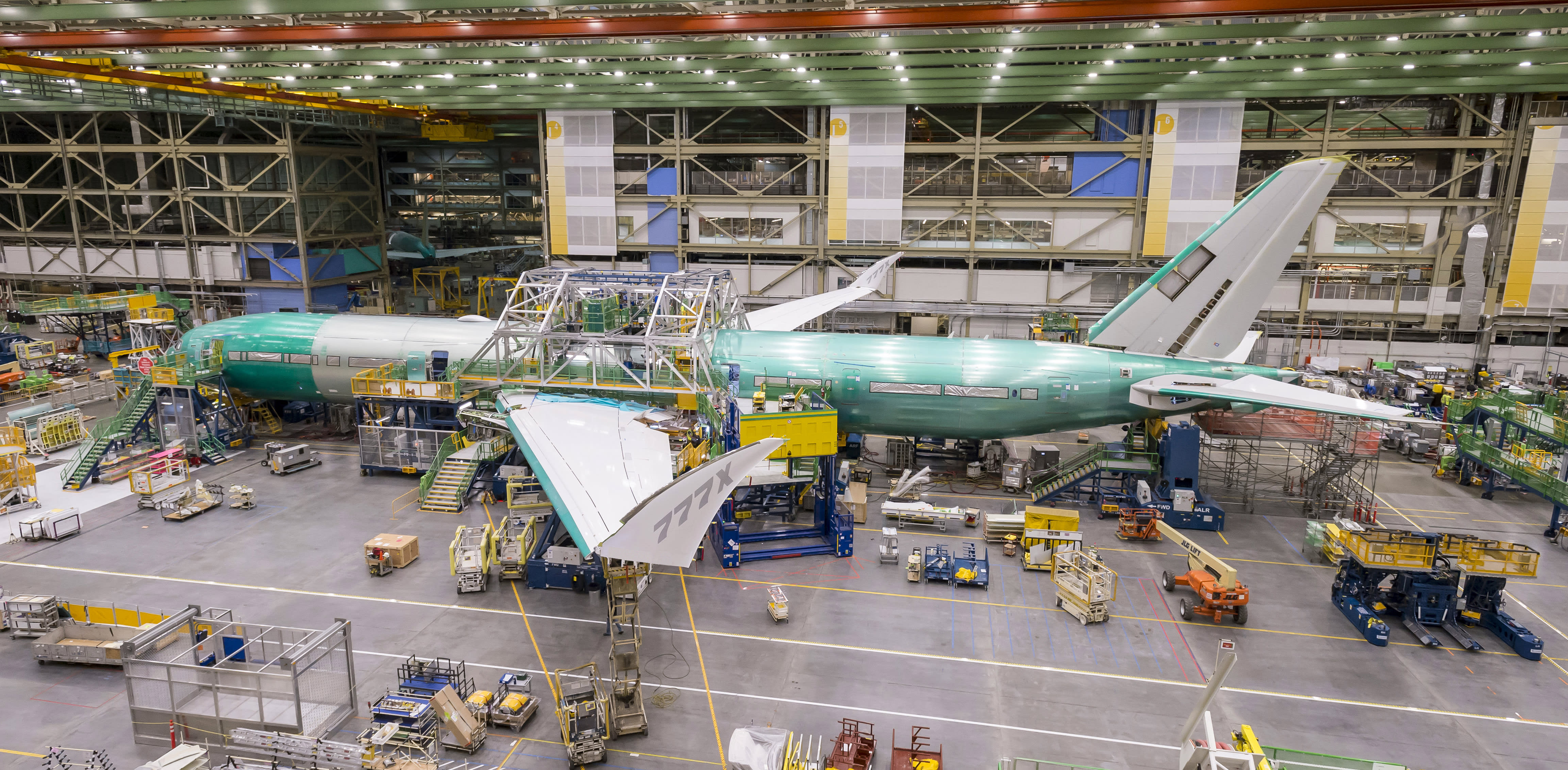 Boeing Completes Assembly of the First 777X Mobility Engineering