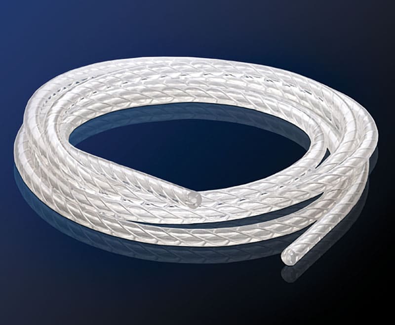 Reinforced Silicone Tube Options for Kink, Wear, or Burst Resistance -  Medical Design Briefs