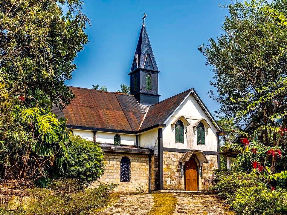 Church of Epiphany, Mawlynnong in Mawlynnong