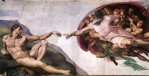 Michelangelo's The Creation of Adam