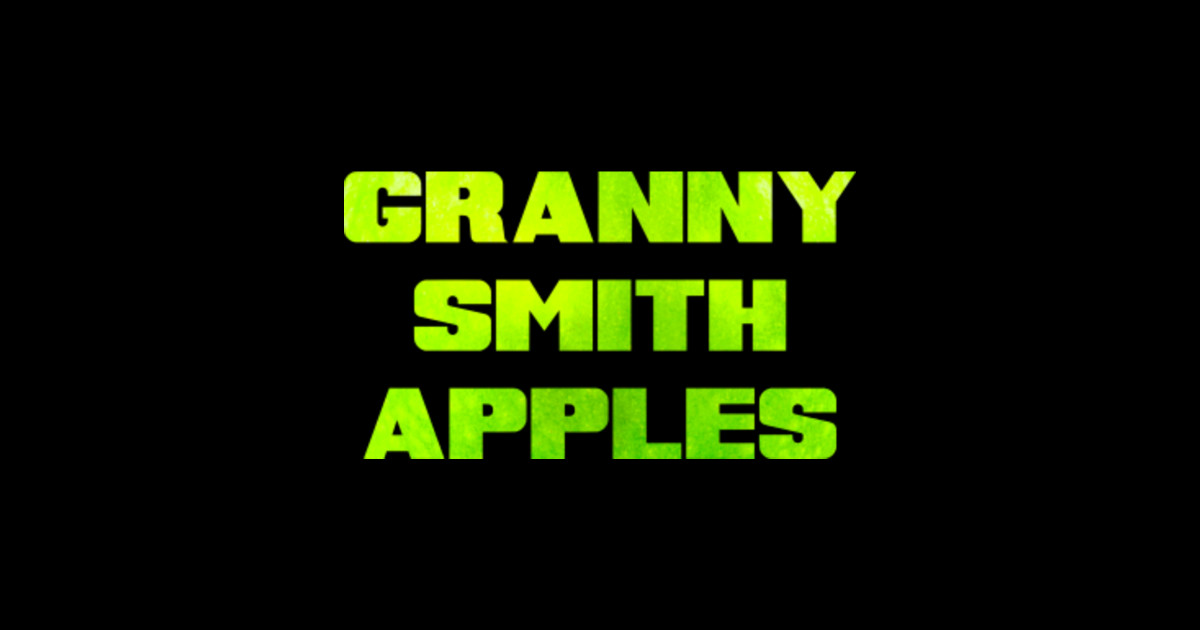 Granny Smith Apples Apples Sticker TeePublic