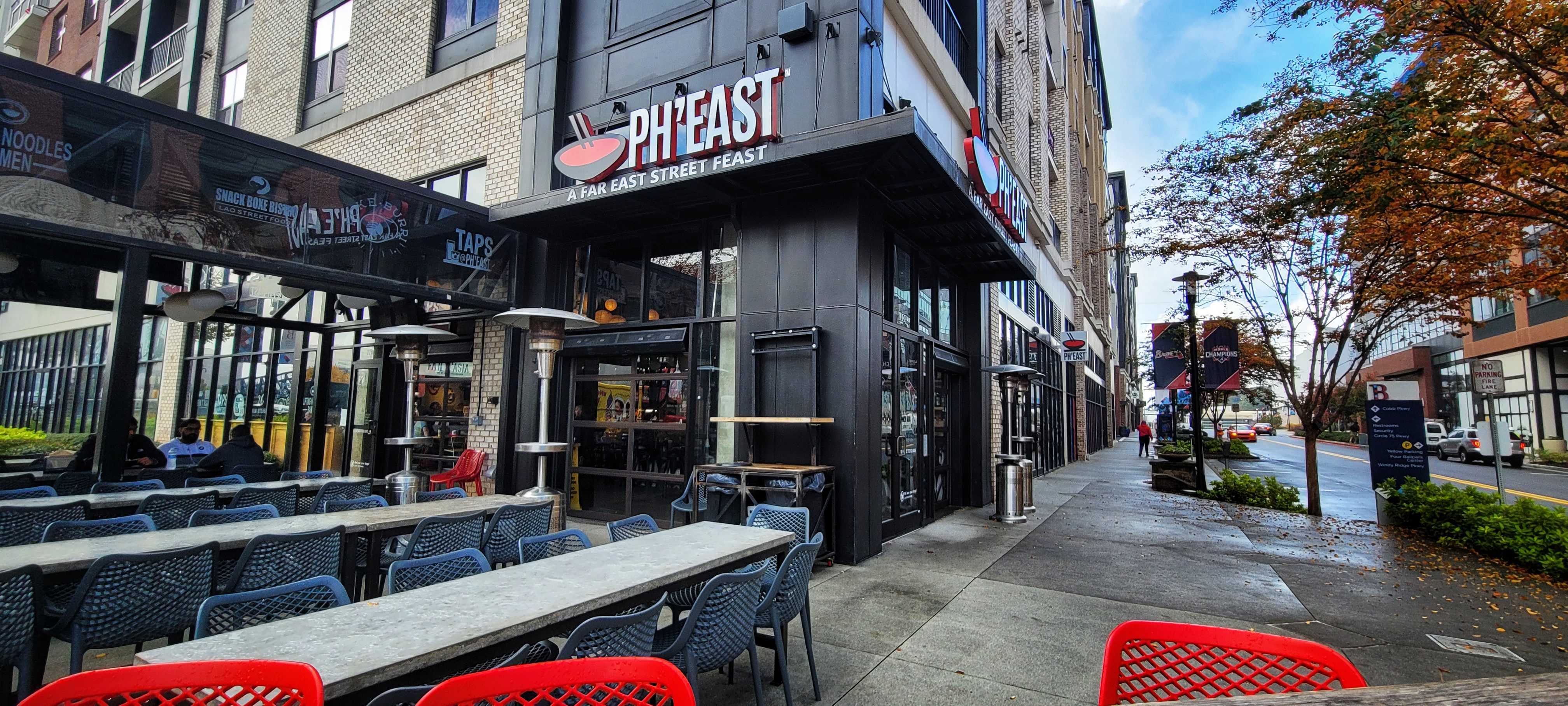 The battery hot sale restaurants
