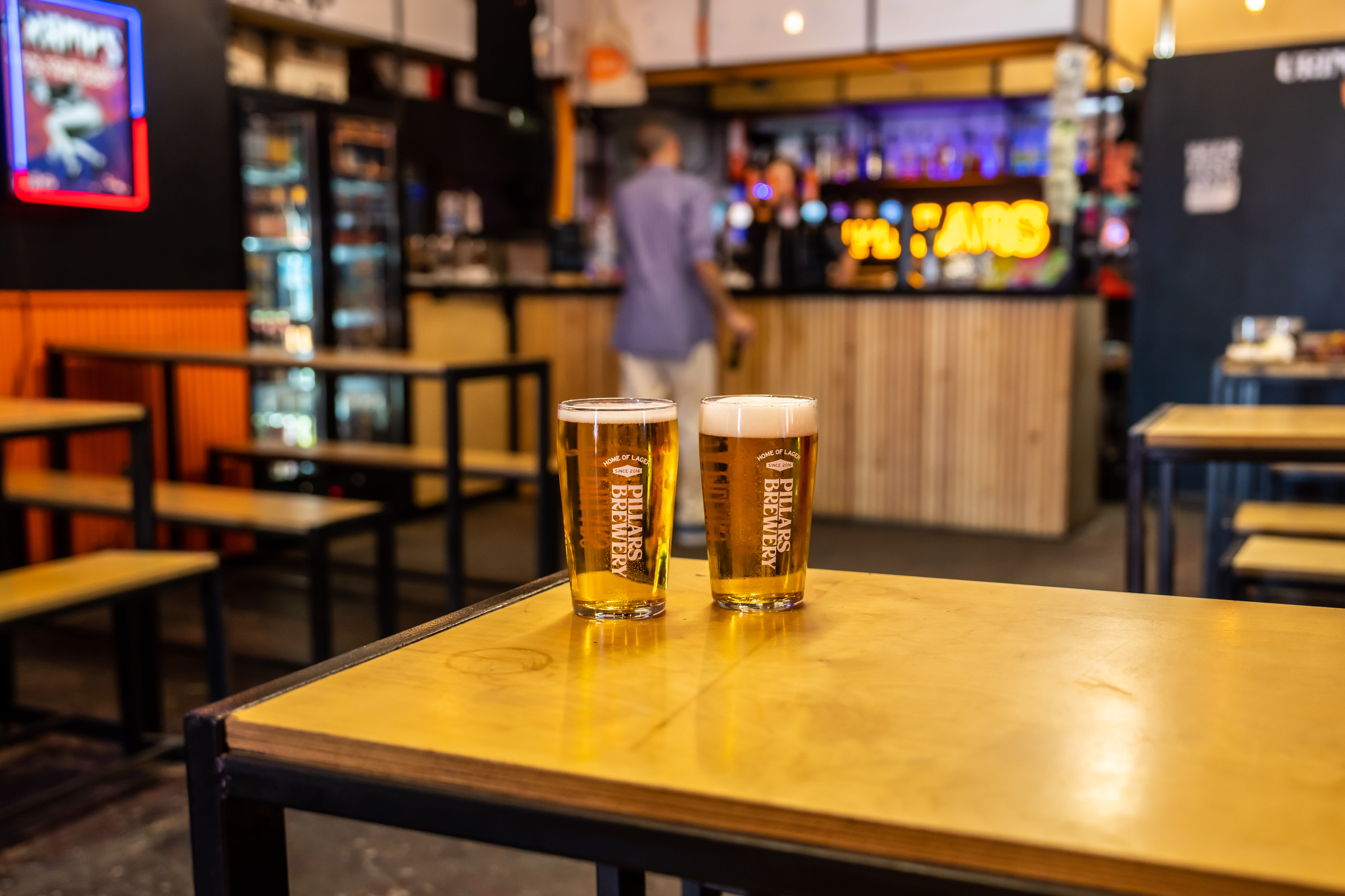 Pillars Brewery- East London Lager by Koray Firat