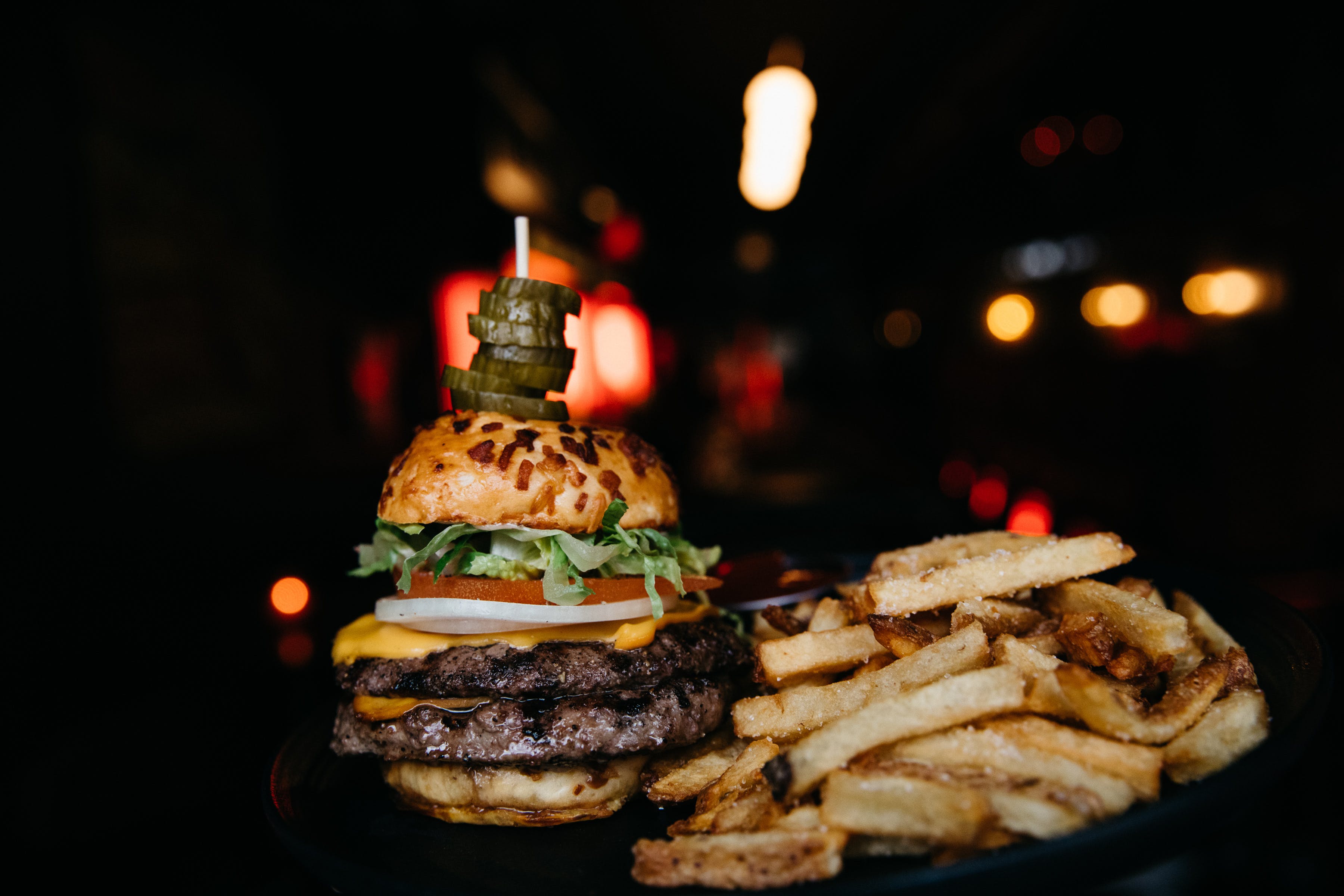 Good Measure, River North's punk-ish restaurant/bar, features food