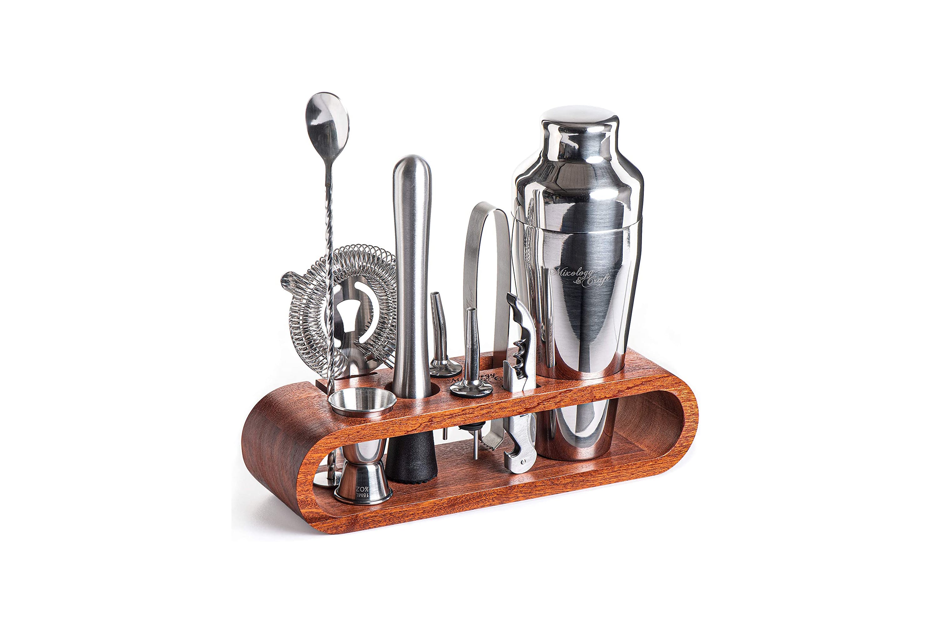 Touch of Mixology 14 pc. Stainless Steel Bartender Kit - Bar Set Cocktail  Shaker Set - Cocktail Kit Set - Bartending Kit at Tractor Supply Co.