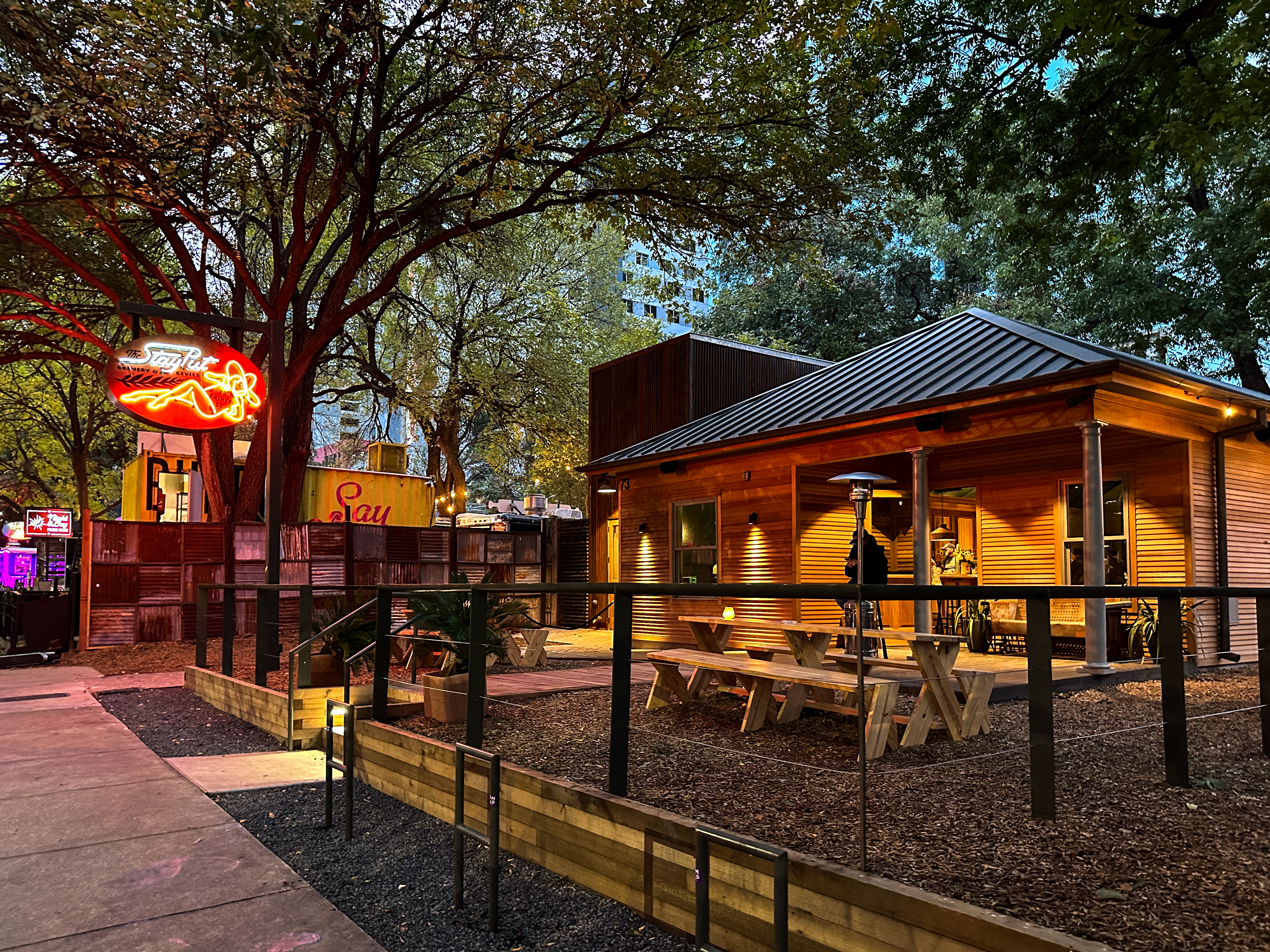 Stay Put is a new bar and brewery in Austin's Rainey Street district