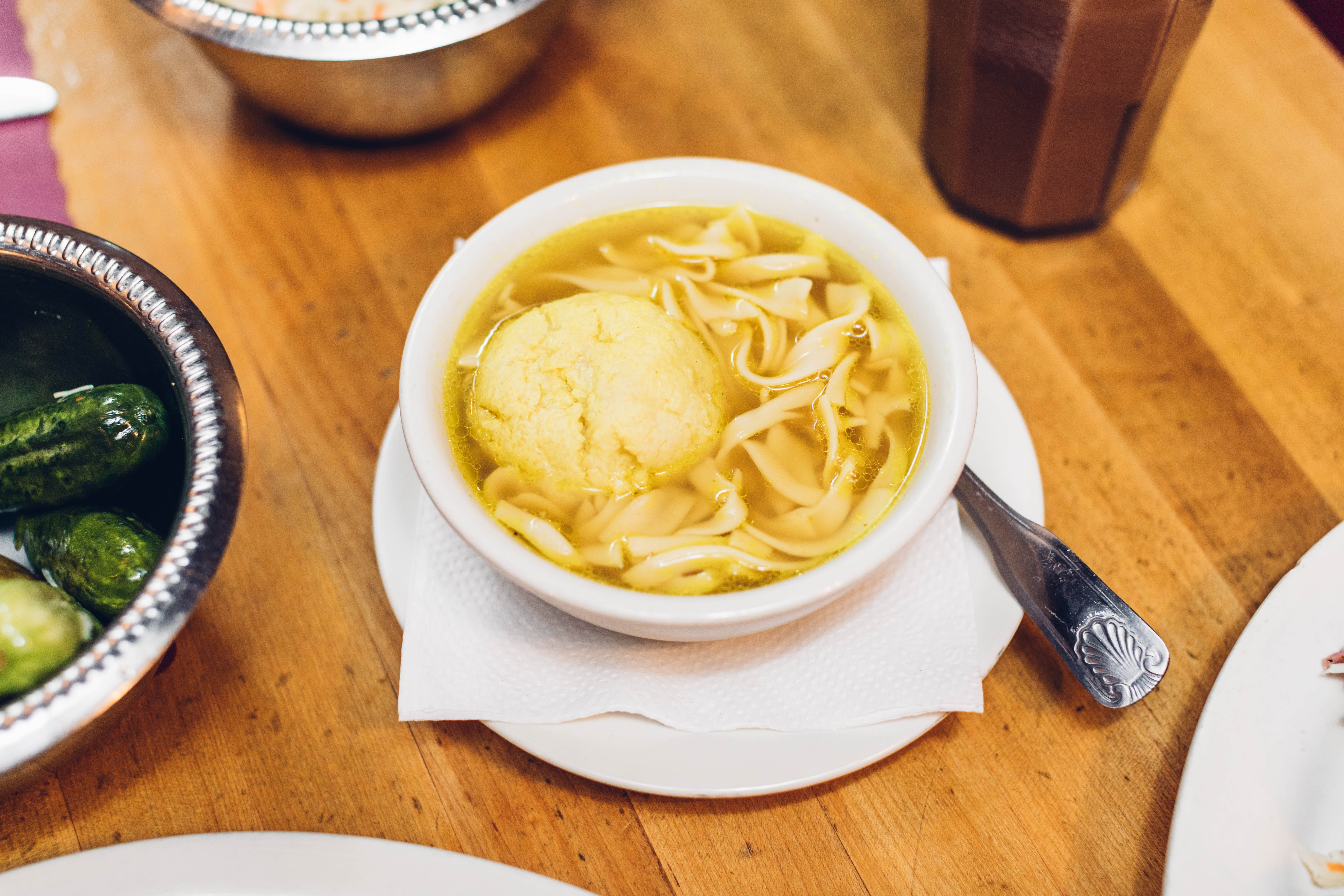 The Absolute Best Matzo Ball Soup in NYC