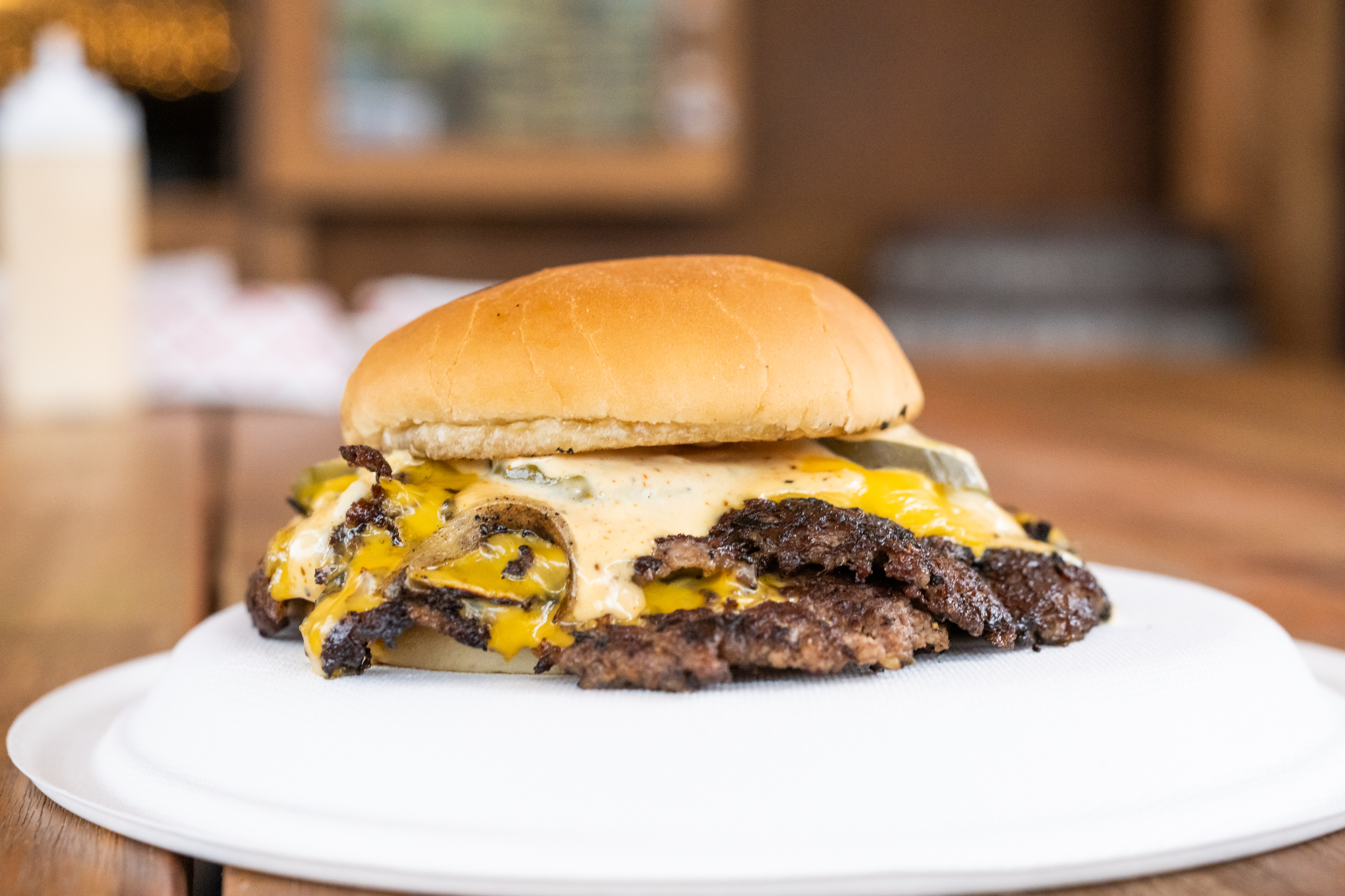 At Rooftop Brewing, Smash That Burger Makes One of Seattle's Best Burgers