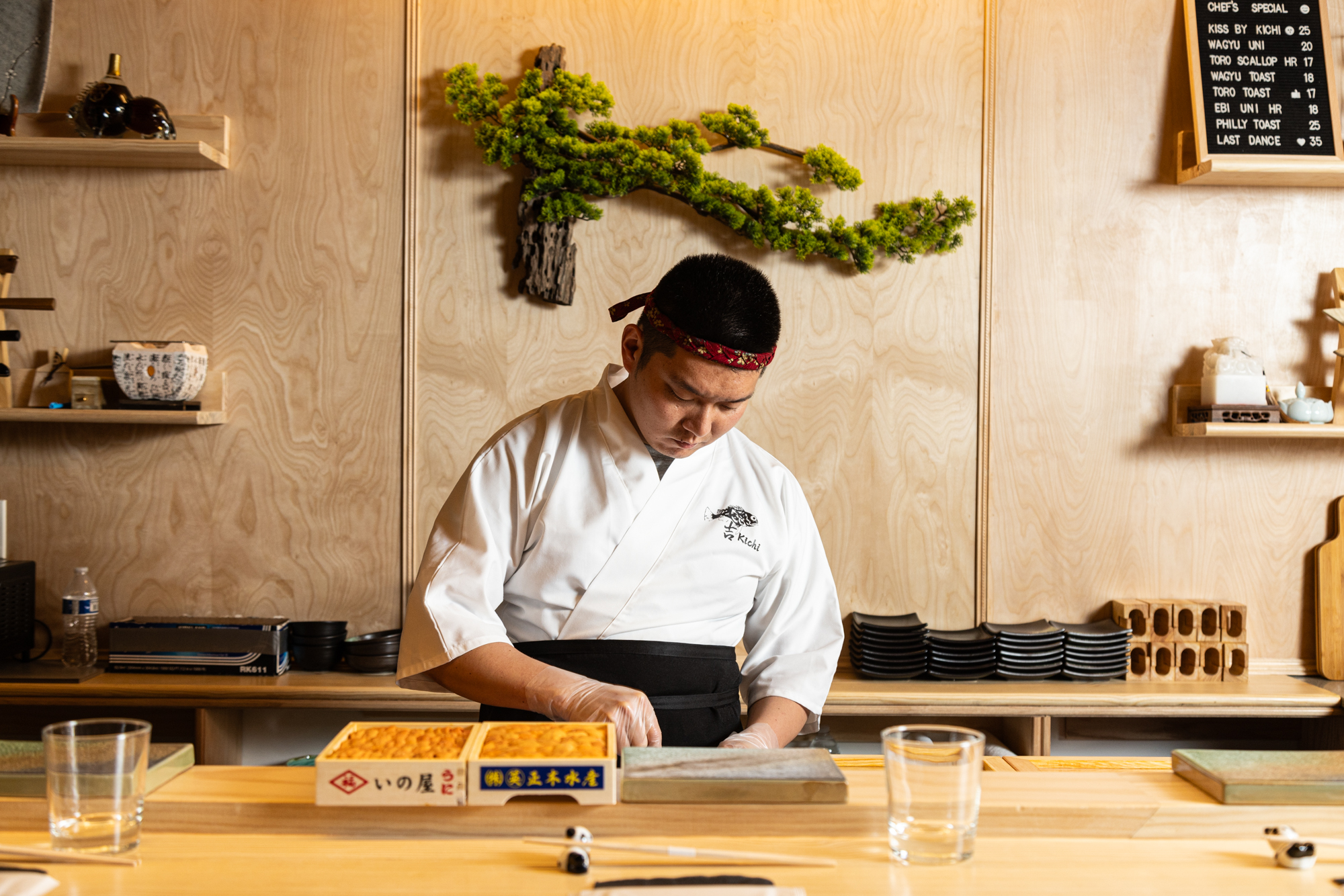 Kichi Omakase offers a 15-course sushi dinner in only an hour