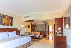 Premium Luxury Suite - Pool view (Private Jacuzzi)  at  Sultan Gardens Resort