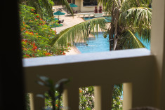 Landmark Room Pool View at Raffles Grand Hotel d'Angkor