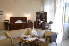 Mahogany Suite at Luxury Art Nouveau Hotel Villa Ammende