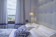 Deluxe Room with sea view at  Avaton Luxury Villas Resort - Relais & Chateaux 