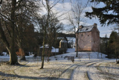 Barns Tower  at Neidpath Castle