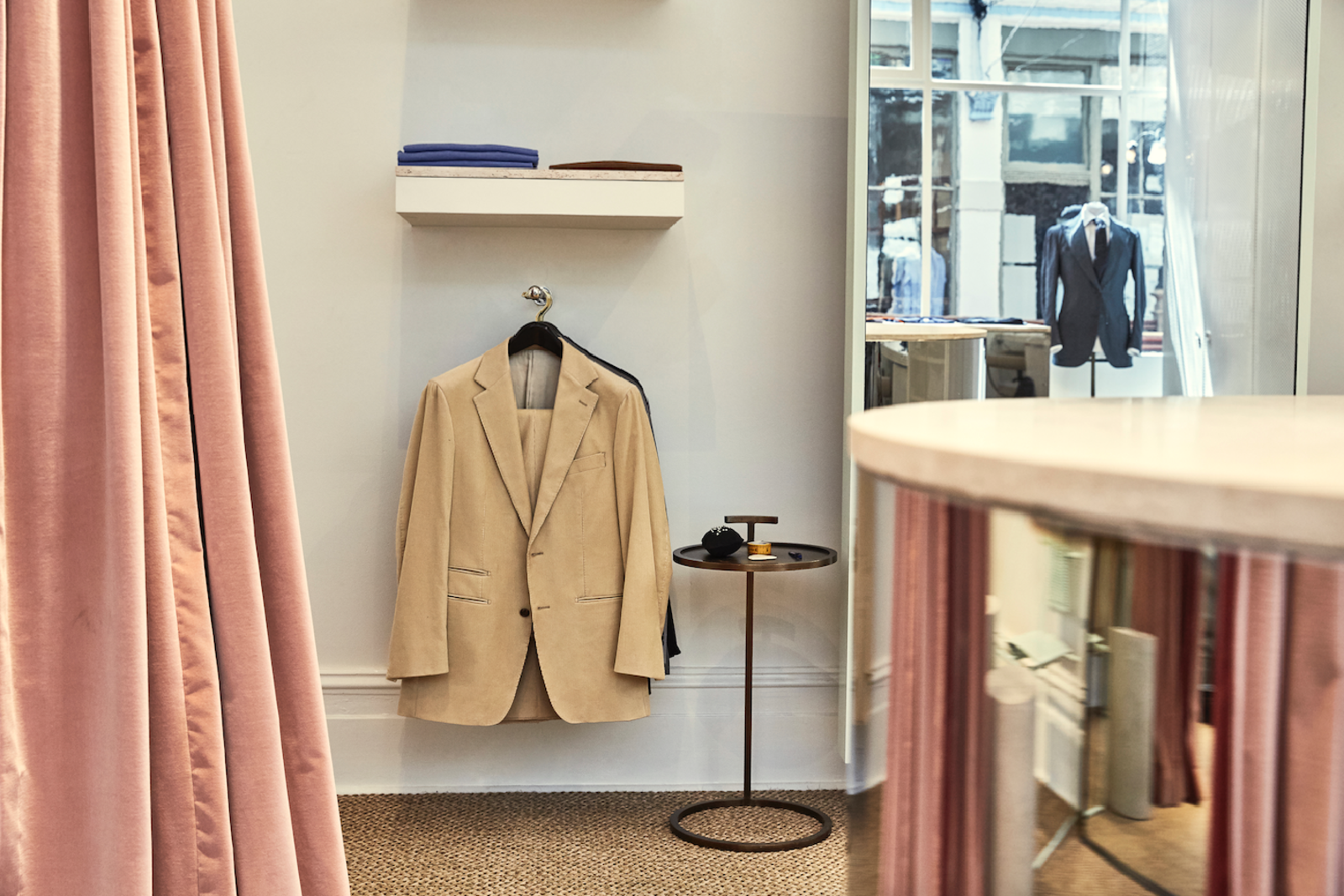 P. JOHNSON TAILORS' NEW FITTING ROOMS P. JOHNSON TAILORS' NEW FITTING ROOMS