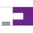 Australian Action Pod Campervan Day Floorplan
