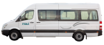 Side profile of the Maui Ultima Plus 2+1 Berth Campervan