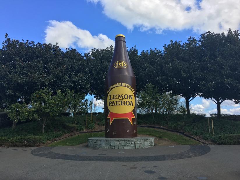 Lemon and Paeroa Bottle