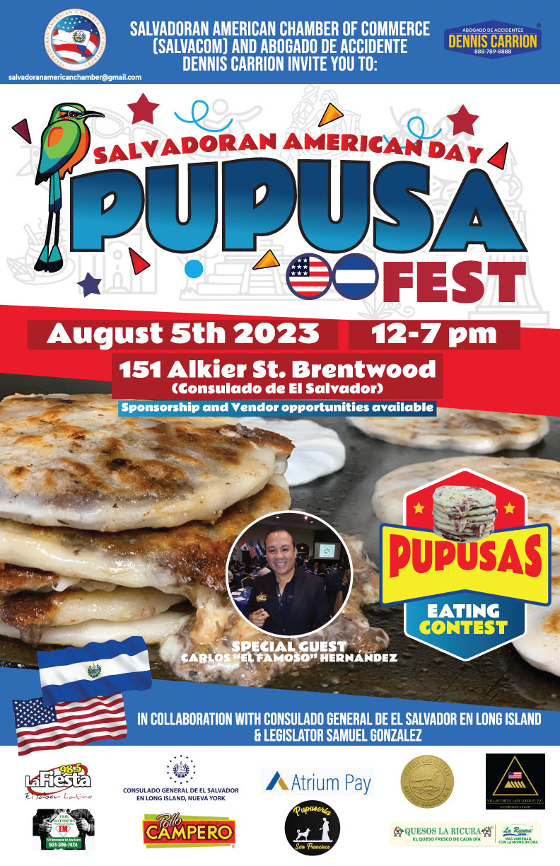 Salvadoran American Day & Pupusa Festival 2023 Tickets Boletos at