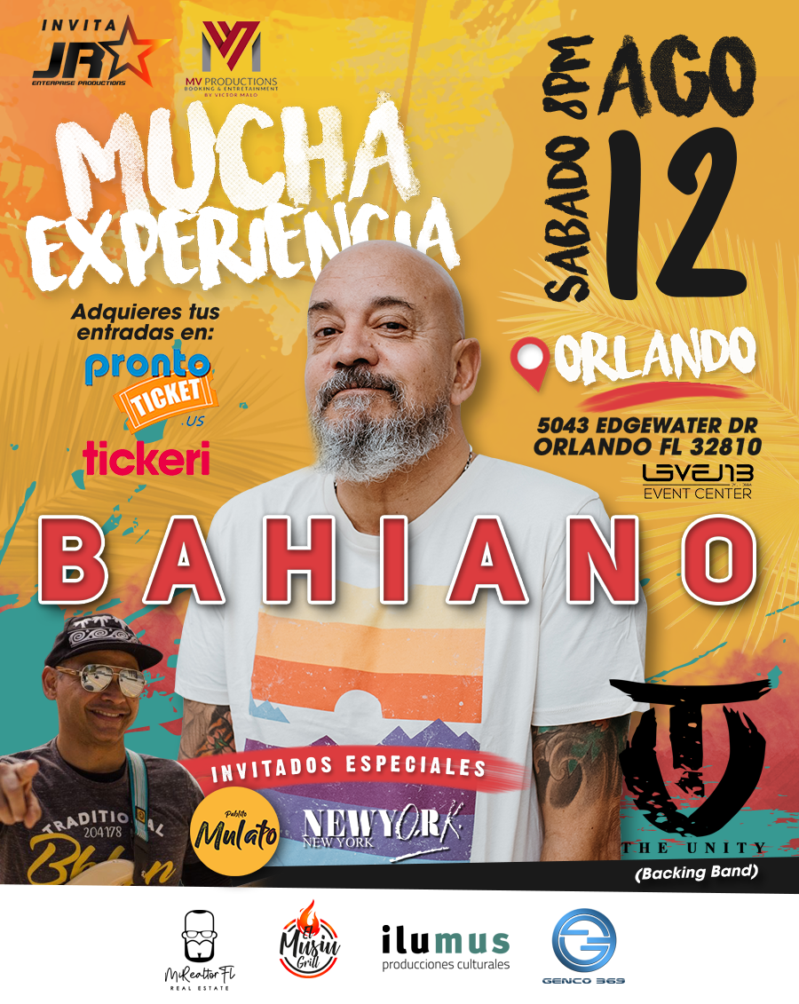 Mucha experiencia, el exvocalista de Los Pericos Reggie Tickets