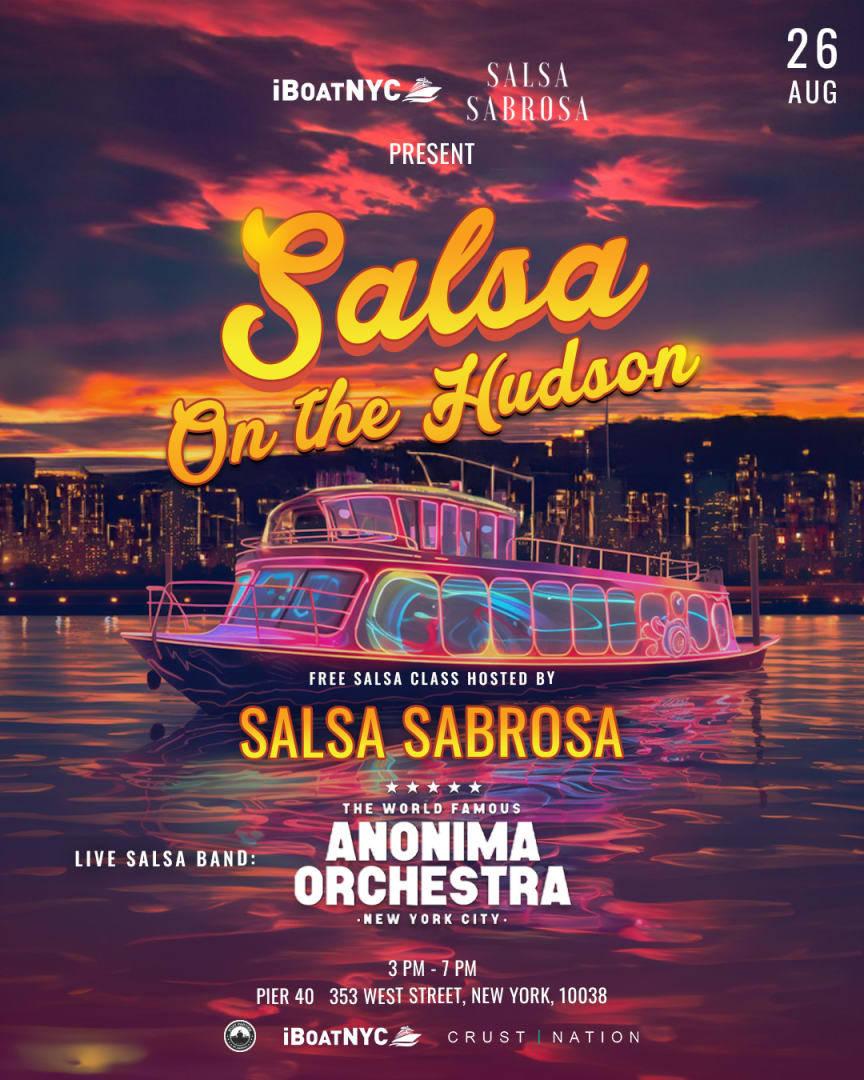 Salsa Boat Party Yacht Cruise Live Salsa Band And Class Tickets Boletos At Pier 40 At Hudson 