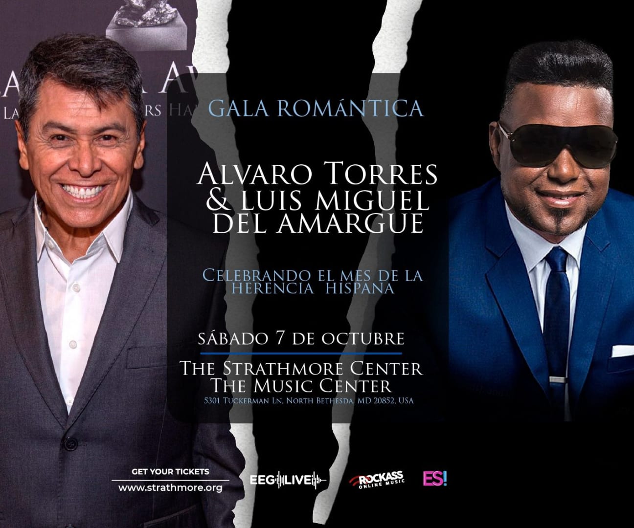 An Evening with Alvaro Torres & Luis Miguel del Amargue GALA ROMANTICA
