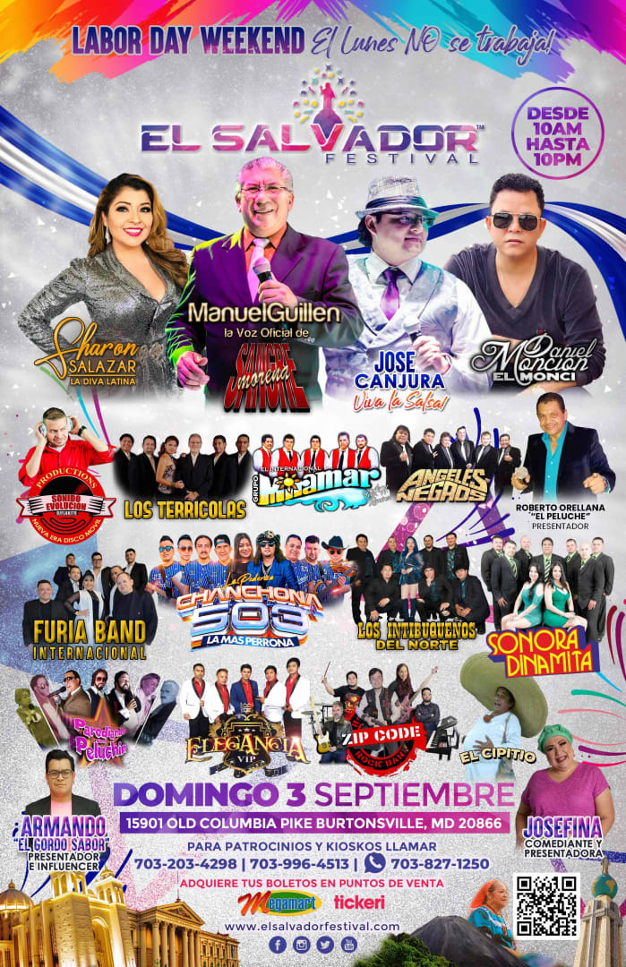 EL SALVADOR FESTIVAL 2023 Tickets Boletos at EL SALVADOR FESTIVAL 2023