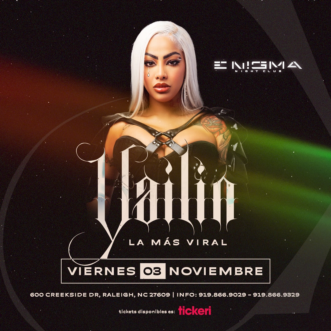 Yailin La Mas Viral Tickets Boletos at Enigma night club