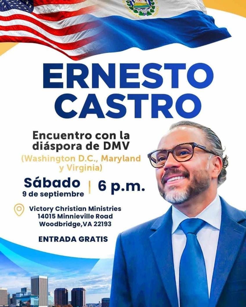 ERNESTO CASTRO Encuentro con la diaspora del DMV Tickets Boletos at