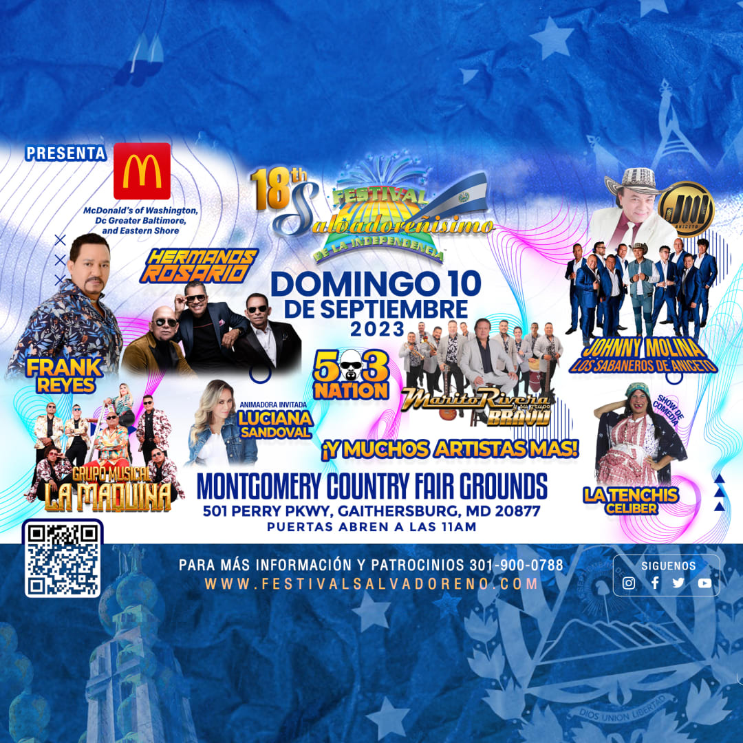 MCDONALDS PRESENTS XVIII FESTIVAL SALVADOREÑISIMO Tickets Boletos at