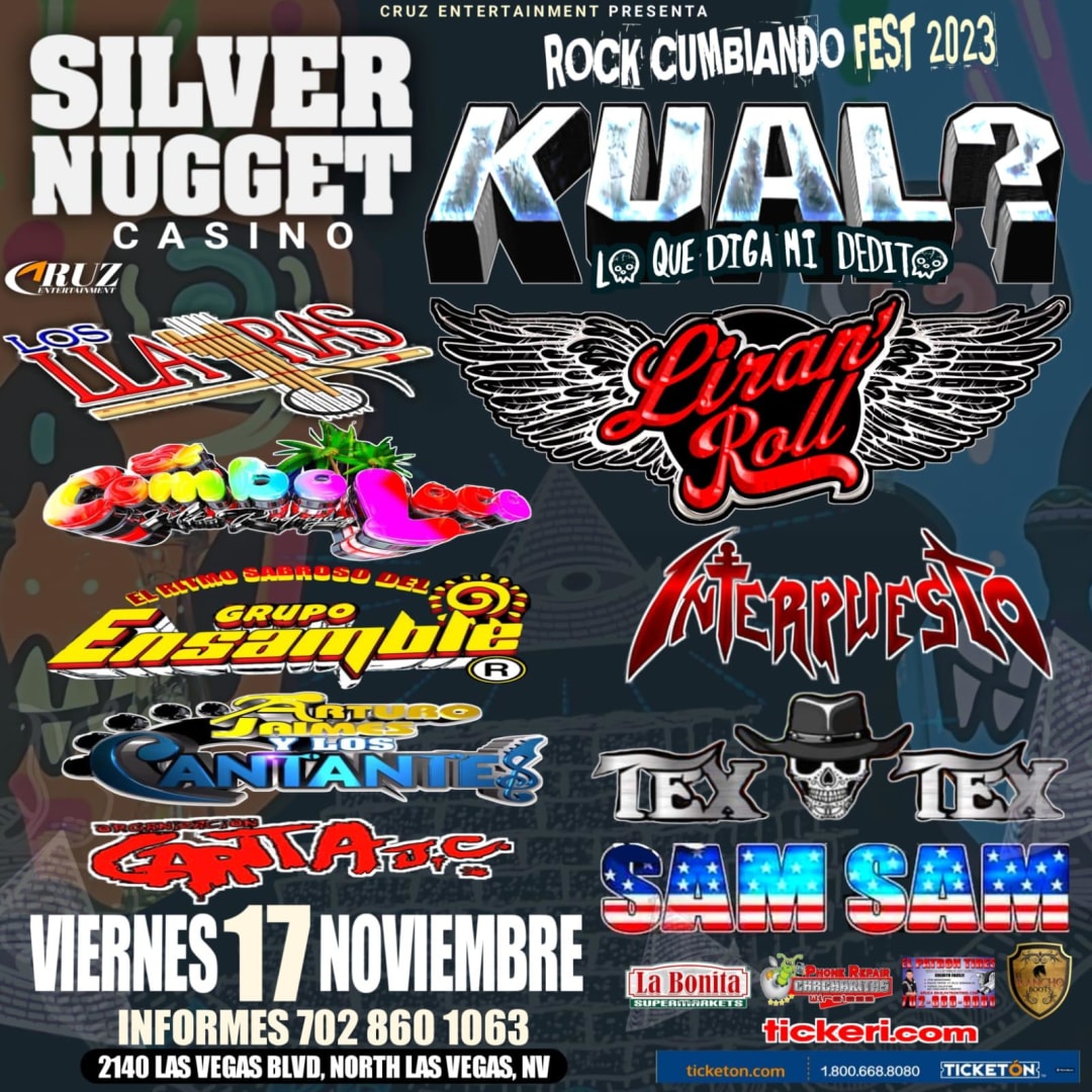 ROCK CUMBIANDO FEST 2023 KUAL? LOS LLARASLIRAN ROLLINTERPUESTOTEX