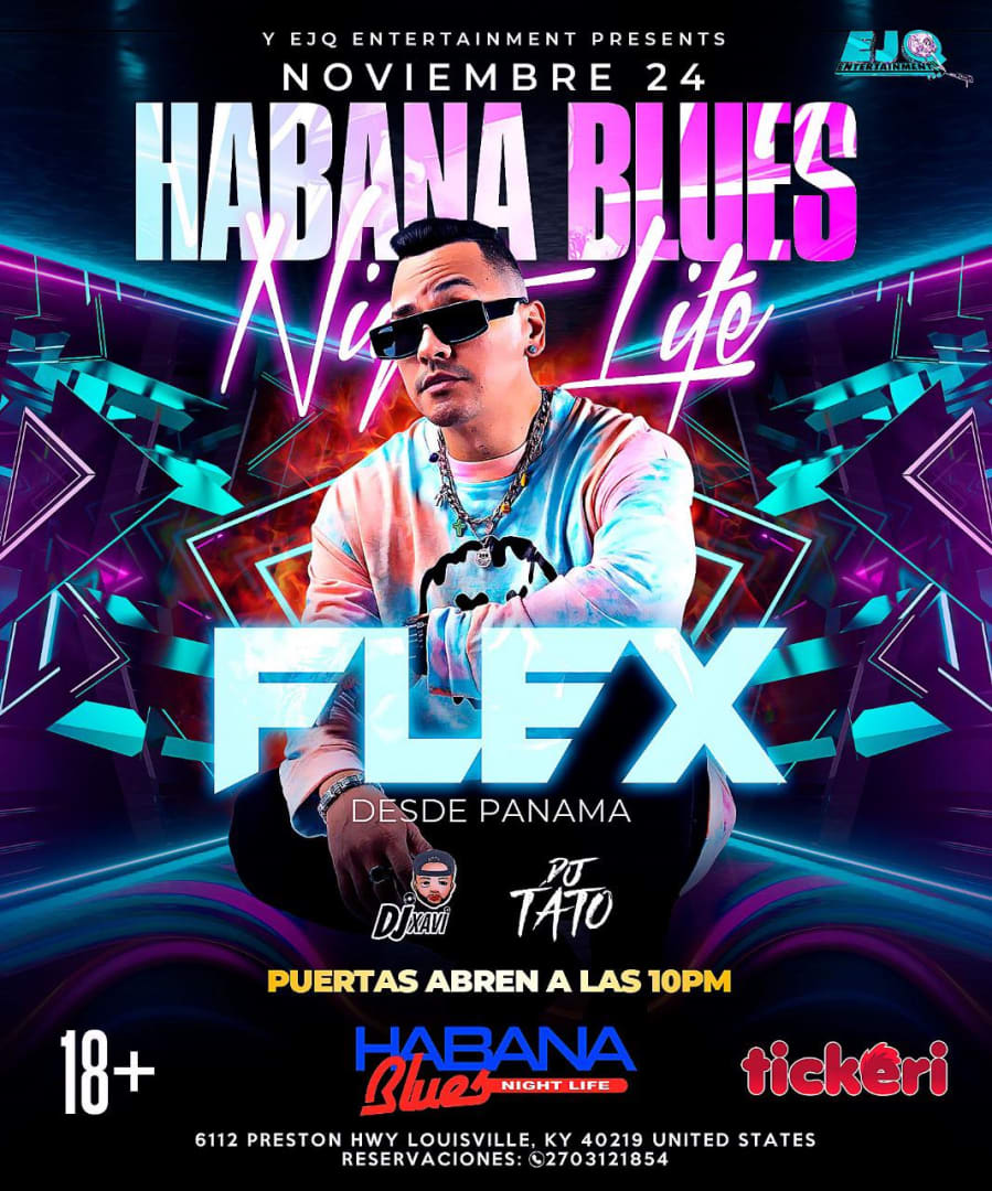 Flex Romantic Styling En Concierto Boletos Disponibles En La Puerta Tickets Boletos At Habana