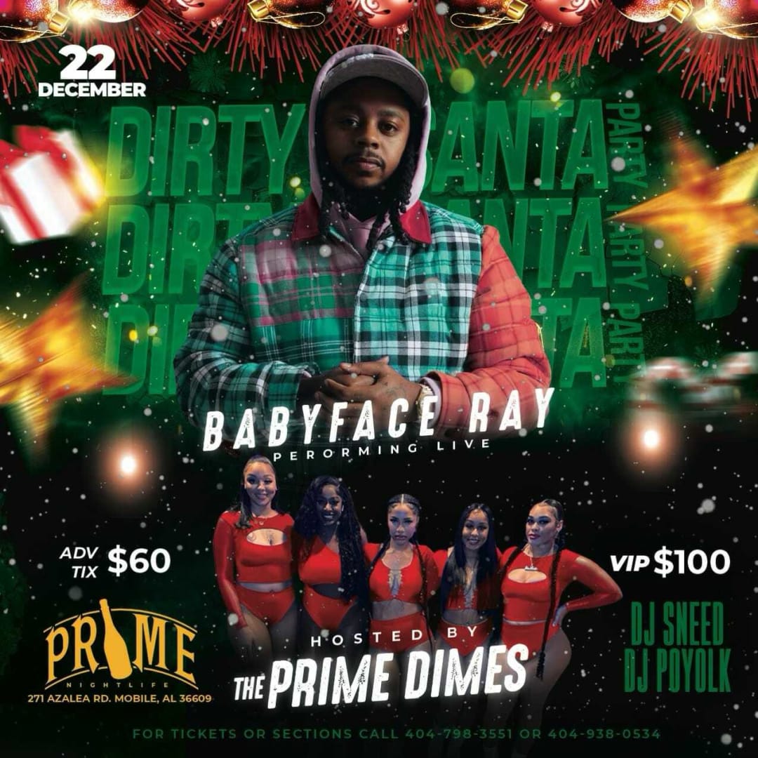 BABYFACE RAY PERFORMING LIVE ! Tickets Boletos at PRIME NIGHTLIFE