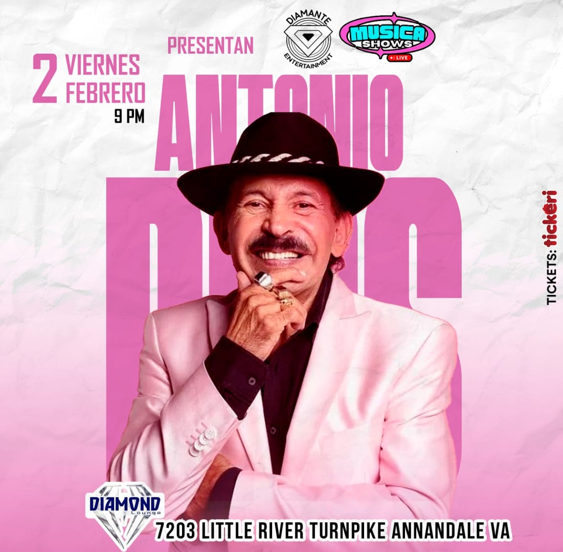 ANTONIO RIOS EN CONCIERTO ! Tickets Boletos at Diamond Lounge
