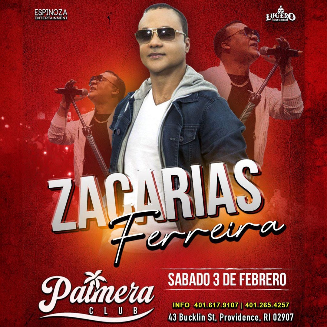 ZACARIAS FERREIRA en vivo en Providence, RI Tickets Boletos at LA