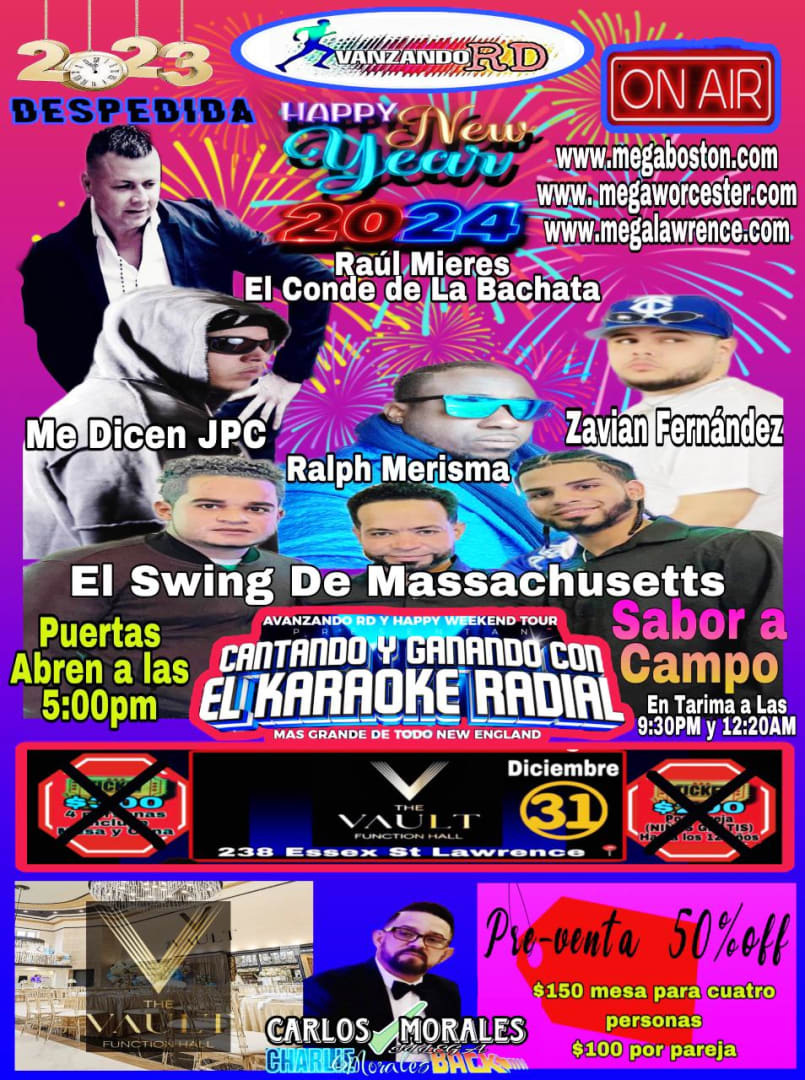 KAROAKE RADIAL y Despedida de Año Tickets Boletos at The Vault