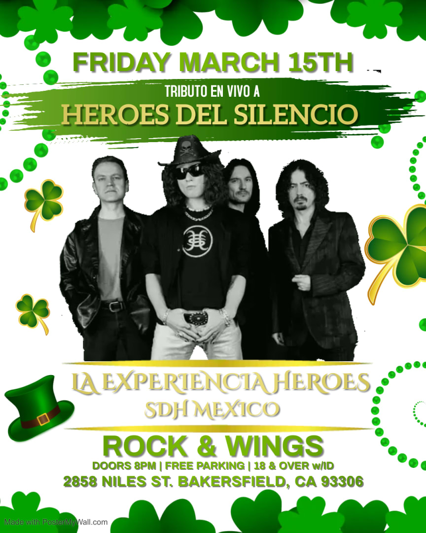 Tributo a Heroes del Silencio Tickets, Sat, Feb 24, 2024 at 9:30 PM